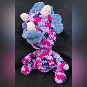Handmade Crochet Plush Dinosaur